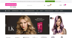 Desktop Screenshot of kappersshop.com